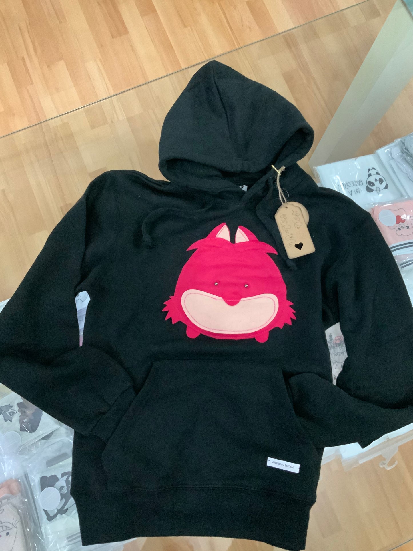 Pink Cat felpa